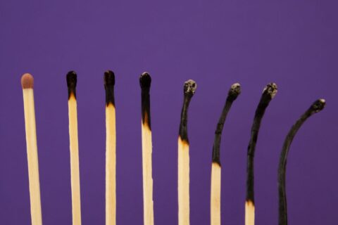 epidemia de burnout