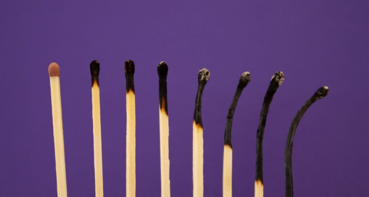 epidemia de burnout