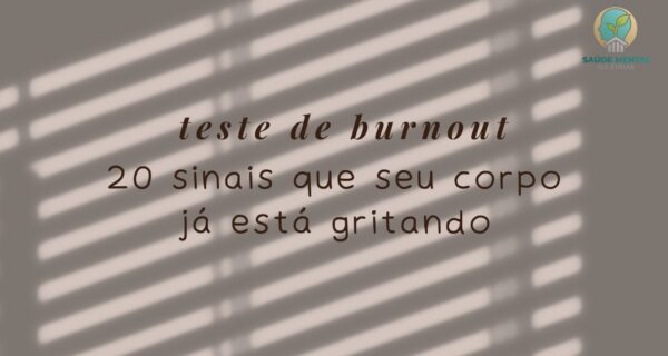 20 Sinais Que Seu Corpo Já Está Gritando