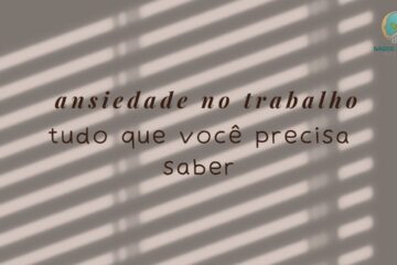 ansiedade no trabalho